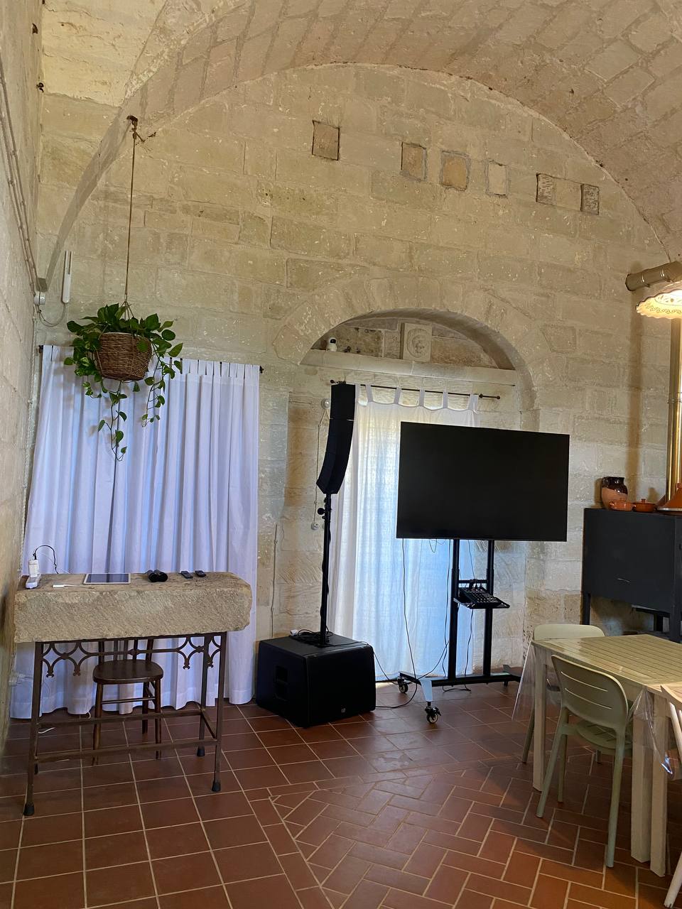 Impianto audio e karaoke