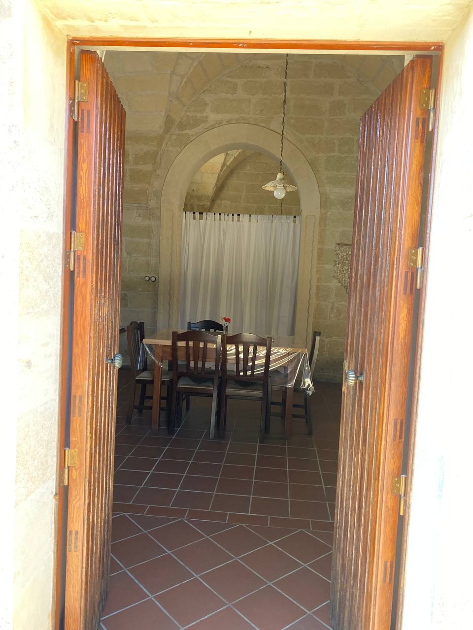 Ingresso verso la zona pranzo